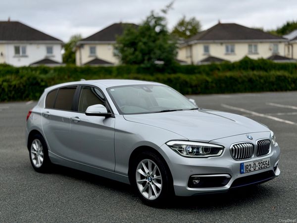 BMW 1-Series Hatchback, Diesel, 2018, Silver