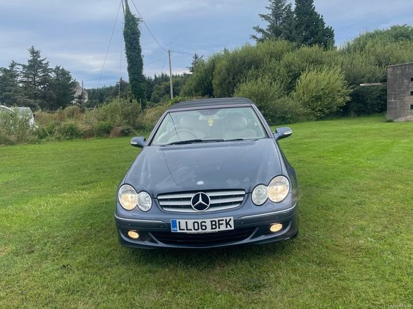 Mercedes-Benz CLK Convertible, Petrol, 2006, Blue