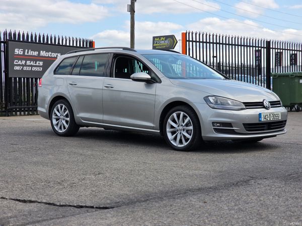 Volkswagen Golf Estate, Petrol, 2014, Silver