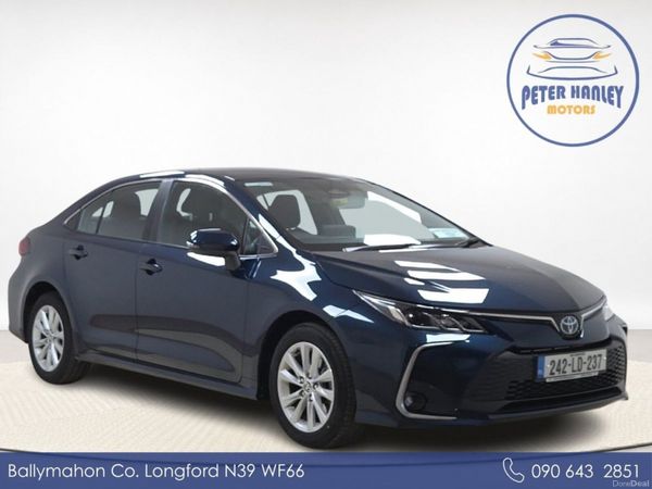 Toyota Corolla Saloon, Petrol Hybrid, 2024, Blue