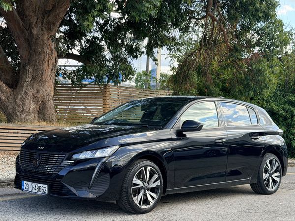Peugeot 308 Hatchback, Petrol Plug-in Hybrid, 2023, Black