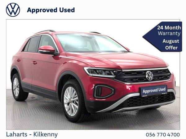 Volkswagen T-Roc SUV, Petrol, 2022, Red