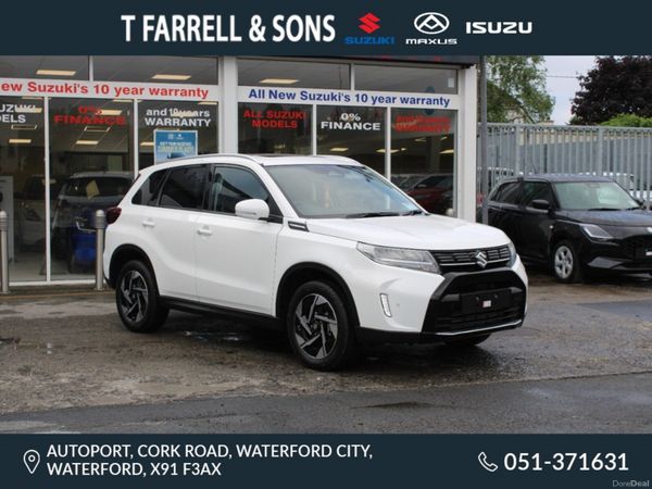 Suzuki Vitara SUV, Petrol Hybrid, 2026, White