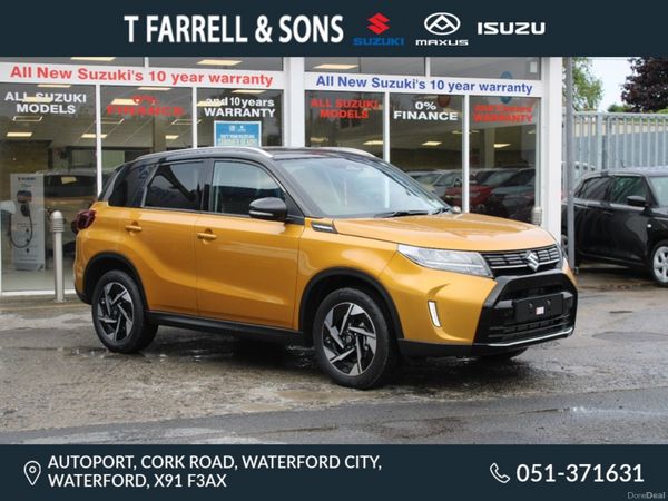 Suzuki Vitara SUV, Petrol Hybrid, 2026, Yellow
