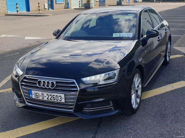 Audi A4 Saloon, Diesel, 2016, Black