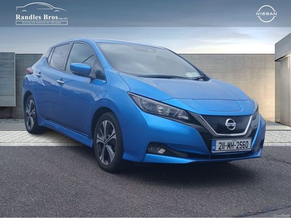Nissan Leaf Hatchback, Electric, 2021, Blue