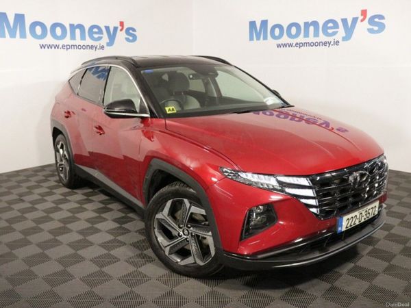 Hyundai Tucson SUV, Petrol Plug-in Hybrid, 2022, Red