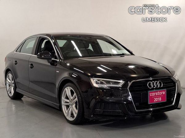 Audi A3 Saloon, Petrol, 2018, Black