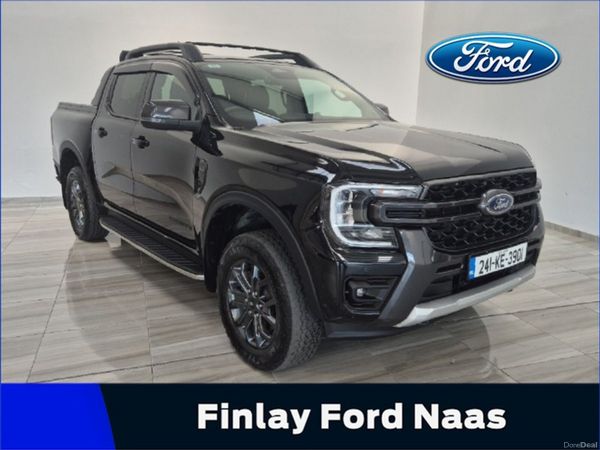 Ford Ranger Pick Up, Diesel, 2024, Black
