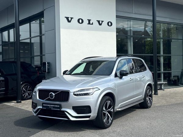 Volvo XC90 SUV, Petrol Plug-in Hybrid, 2020, Silver