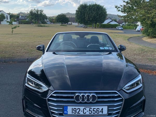Audi A5 Convertible, Petrol, 2019, Black