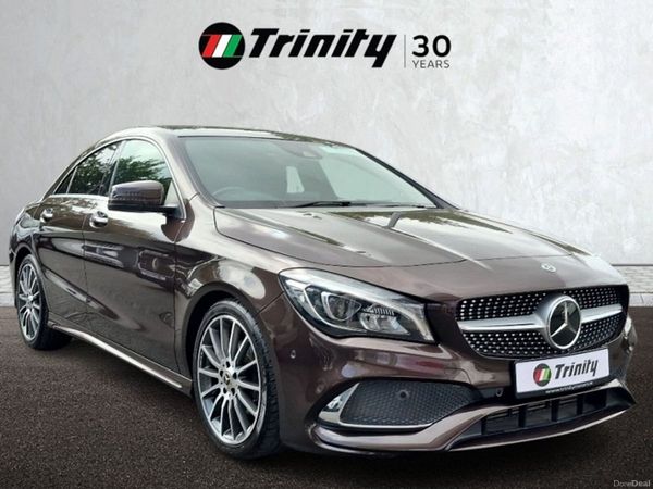 Mercedes-Benz CLA Coupe, Petrol, 2018, Brown