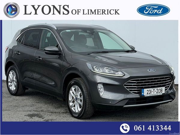 Ford Kuga SUV, Petrol Plug-in Hybrid, 2023, Grey