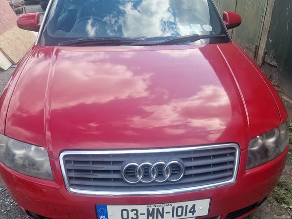 Audi A4 Convertible, Petrol, 2003, Red