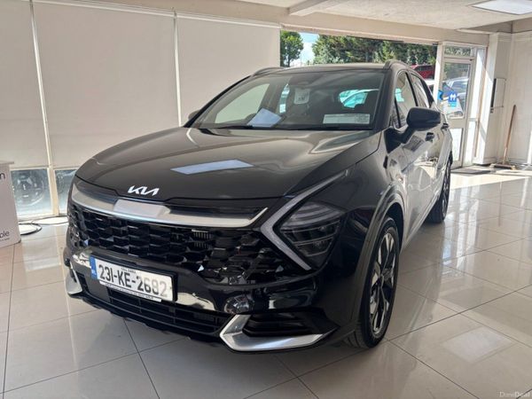 Kia Sportage SUV, Petrol Plug-in Hybrid, 2023, Black