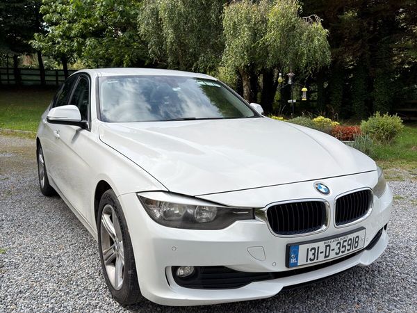 BMW 3-Series Saloon, Diesel, 2013, White