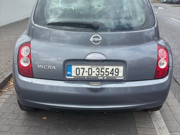 Nissan Micra Hatchback, Petrol, 2007, Blue