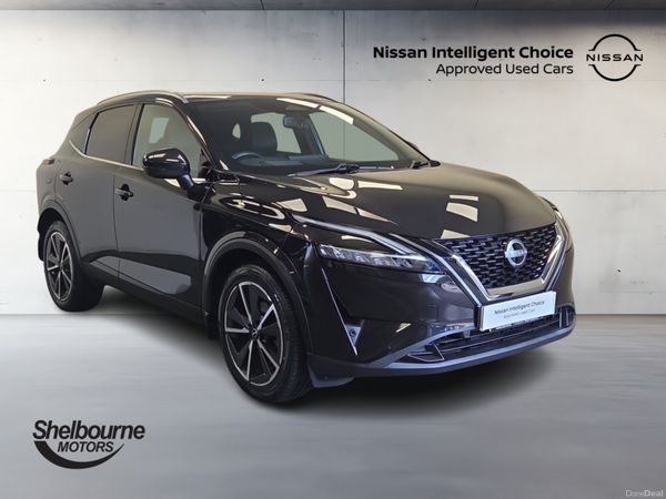 Nissan Qashqai Hatchback, Petrol, 2023, Black