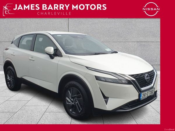 Nissan Qashqai MPV, Petrol Hybrid, 2024, White