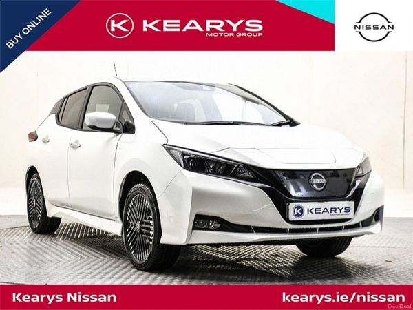 Nissan Leaf Hatchback, Electric, 2023, White