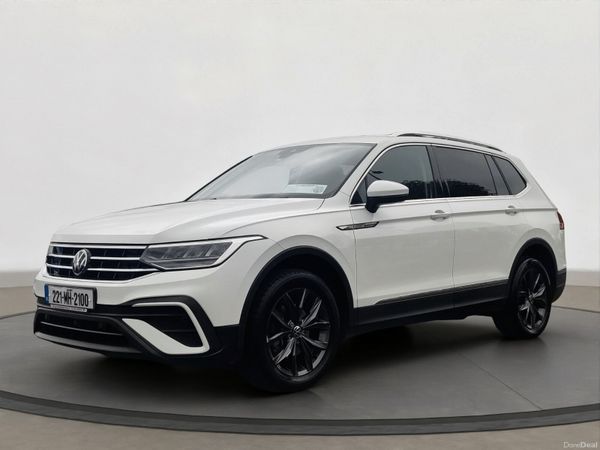 Volkswagen Tiguan Allspace SUV, Diesel, 2022, White