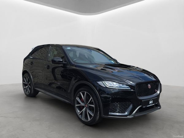 Jaguar F-Pace SUV, Petrol, 2019, Black