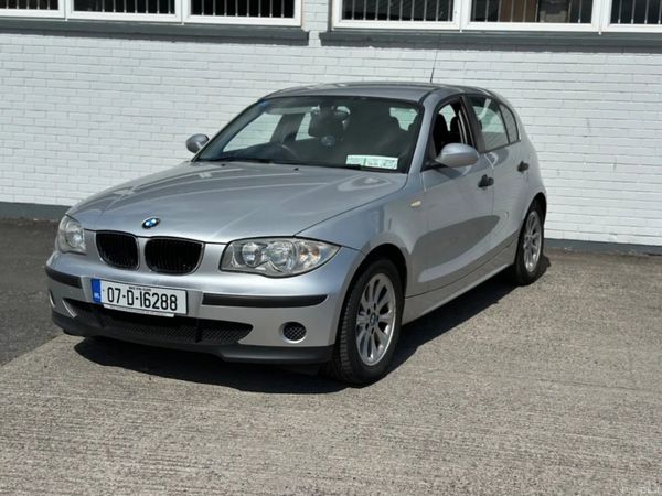 BMW 1-Series Hatchback, Petrol, 2007, Silver