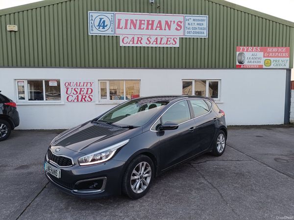 Kia Ceed Hatchback, Diesel, 2017, Silver
