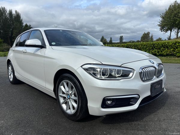 BMW 1-Series Hatchback, Diesel, 2017, White
