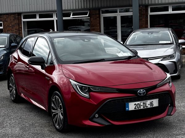 Toyota Corolla Hatchback, Petrol Hybrid, 2020, Red