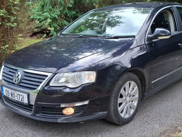 Volkswagen Passat Saloon, Diesel, 2009, Black
