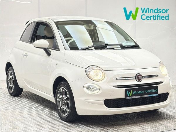 Fiat 500 Hatchback, Petrol, 2019, White