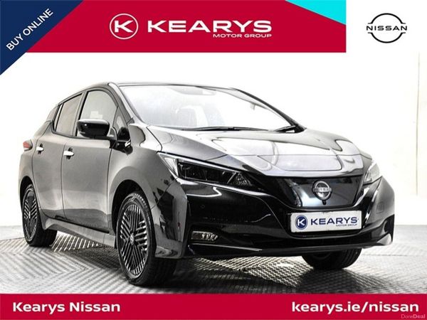 Nissan Leaf Hatchback, Electric, 2022, Black