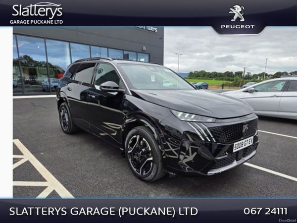 Peugeot 5008 SUV, Electric, 2025, Black