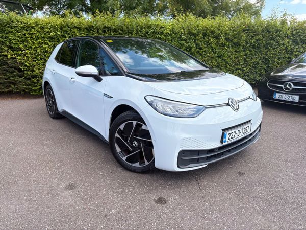 Volkswagen ID.3 Hatchback, Electric, 2022, White