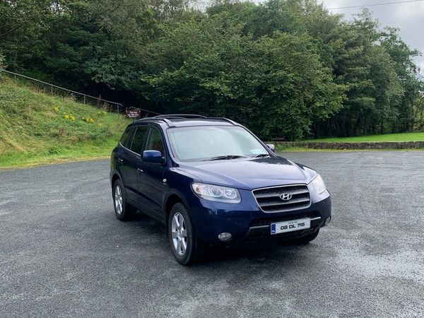 Hyundai Santa Fe SUV, Diesel, 2008, Blue