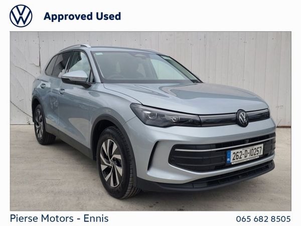 Volkswagen Tiguan SUV, Diesel, 2026, Silver