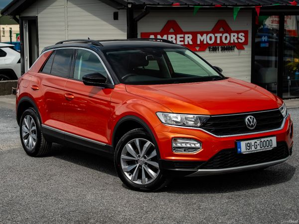 Volkswagen T-Roc SUV, Diesel, 2019, Orange