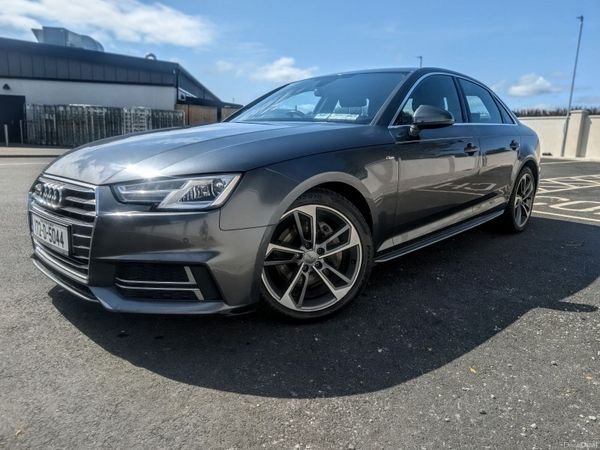 Audi A4 Saloon, Diesel, 2017, Grey