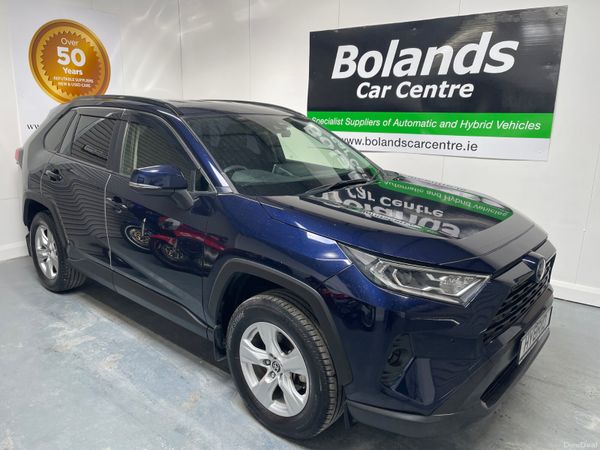 Toyota RAV4 SUV, Petrol Hybrid, 2021, Blue