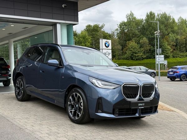 BMW X3 SUV, Petrol Plug-in Hybrid, 2026, Blue