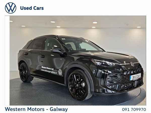 Volkswagen T-Roc SUV, Petrol, 2026, Black