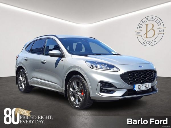 Ford Kuga SUV, Petrol Plug-in Hybrid, 2023, Silver