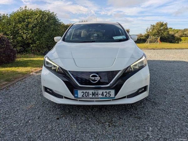 Nissan Leaf Hatchback, Electric, 2020, White