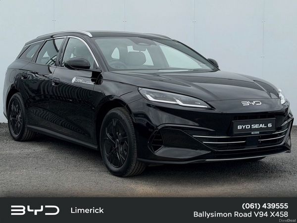 BYD Seal 6 Hatchback, Petrol Plug-in Hybrid, 2026, Black