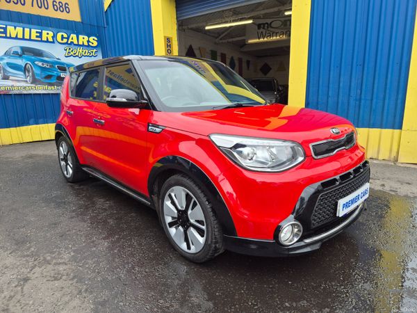Kia Soul Hatchback, Diesel, 2016, Red