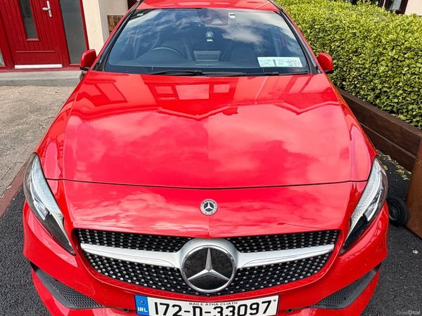 Mercedes-Benz A-Class Hatchback, Petrol, 2017, Red