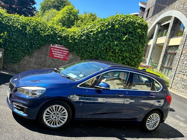 BMW 2-Series Hatchback, Petrol Plug-in Hybrid, 2017, Blue