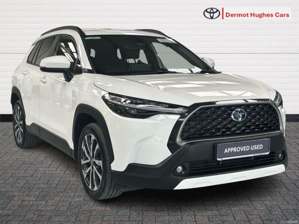 Toyota Corolla Cross SUV, Petrol Hybrid, 2023, White