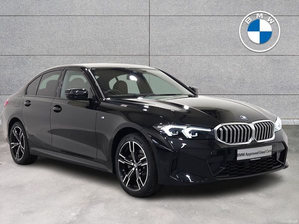BMW 3-Series Saloon, Petrol Plug-in Hybrid, 2026, Black